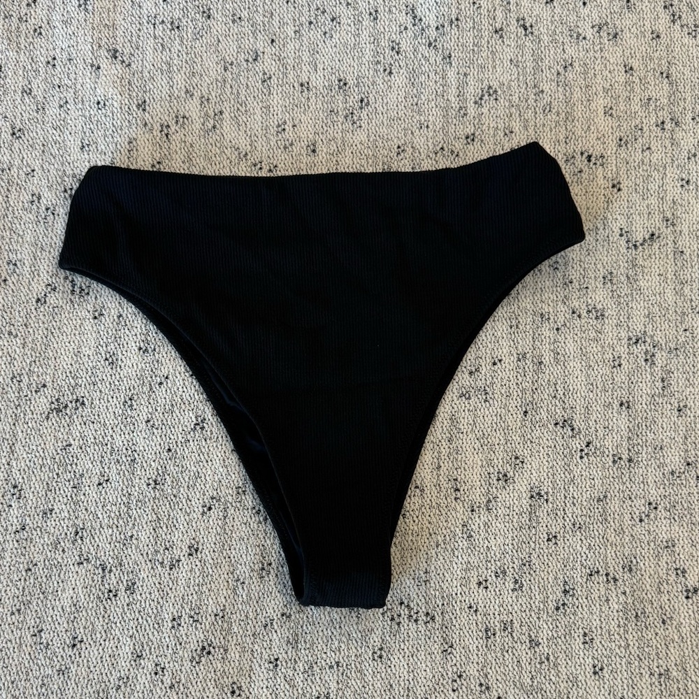 Rhythm Isla Rib Eco Hi Waist Bikini Bottom